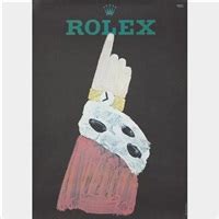 Rolex. 1959 by Herbert Leupin on artnet